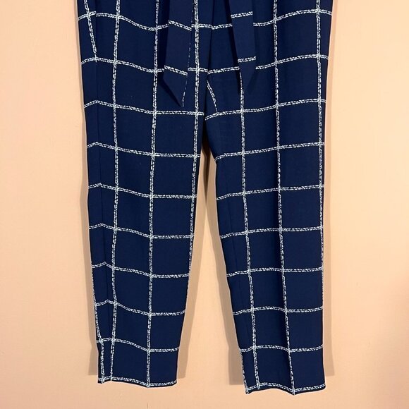 Express Ankle High Rise Black/White Pants - Picture 5 of 12